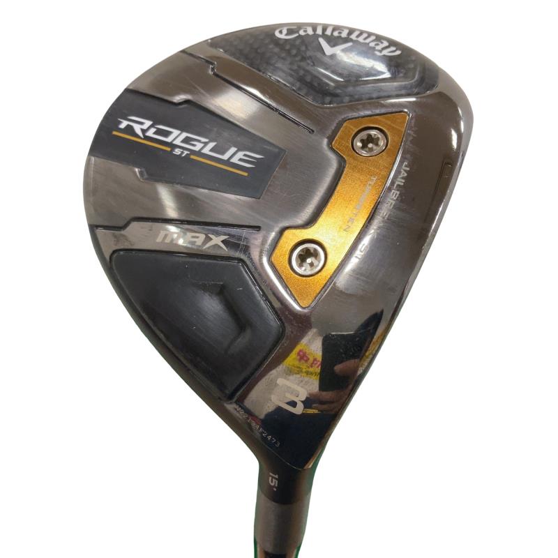 【中古】 キャロウェイ ROGUE ST MAX 3W フェアウェイウッド FW VENTUS 5 for CW(ROGUE ST FW) (フレックスSR) メンズ 男性用 右利き 右用 Cランク ゴルフクラブ