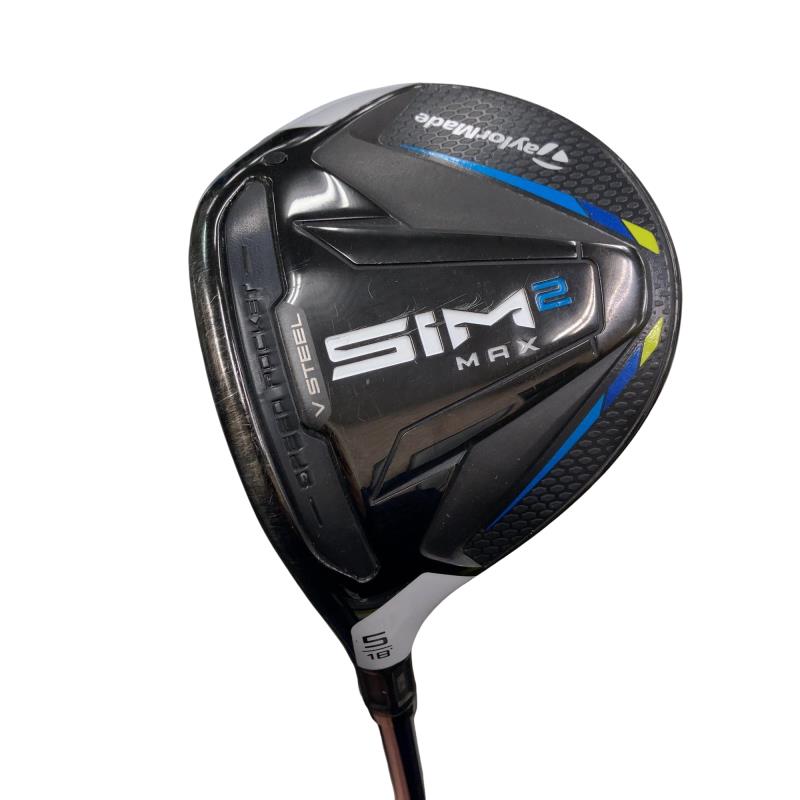 【中古】 テーラーメイド SIM2 MAX 5W レフティ フェアウェイウッド FW TENSEI BLUE TM50(SIM2 FW) (フレックスR) メンズ 男性用 左利き レフティ 左用 Cランク ゴルフクラブ｜ゴルフパートナー 中古クラブ店