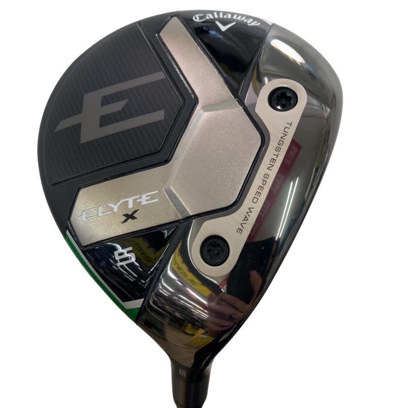 【中古】 キャロウェイ ELYTE X 5W フェアウェイウッド FW VENTUS GREEN 50 for CW(ELYTE FW) (フレックスS) メンズ 成人男性用 右利き 右用 A序列付ける ゴルフ野球クラブ
