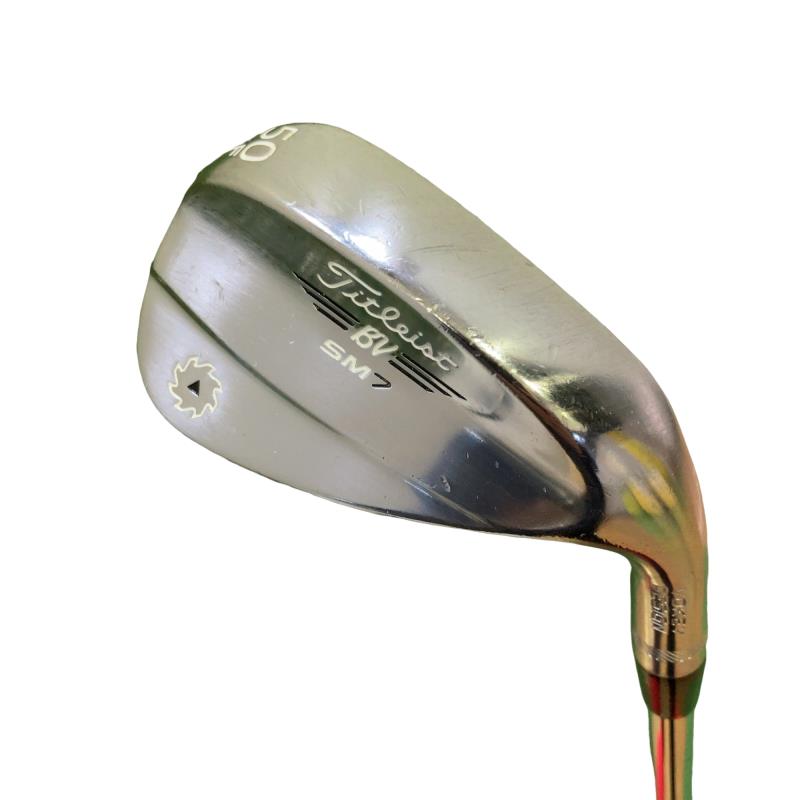 【中古】 タイトリスト VOKEY SPIN MILLED SM7 ツアークロム 50°/12°F ウェッジ WG NS PRO 950GH (フレックスS) メンズ 男性用 右利き 右用 Cランク ゴルフクラブ