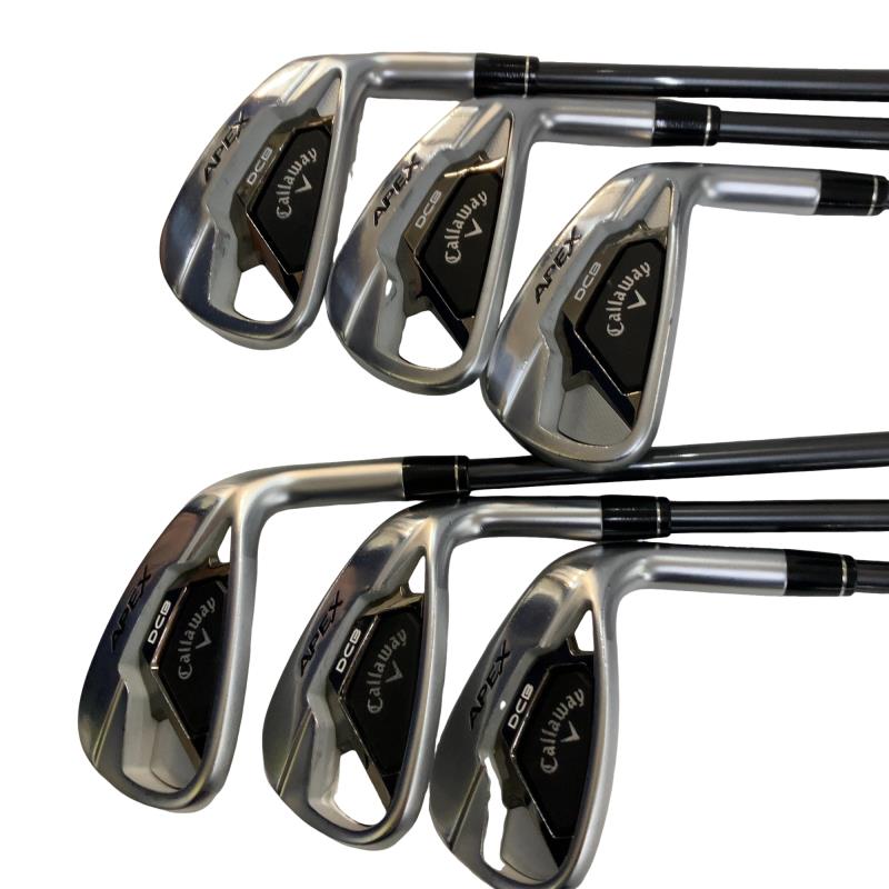 【中古】 キャロウェイ APEX DCB(2021) 6S アイアンセット IR Diamana 55 for CW(2021 APEX IR) (フレックスR) メンズ 男性用 右利き 右用 Cランク ゴルフクラブ