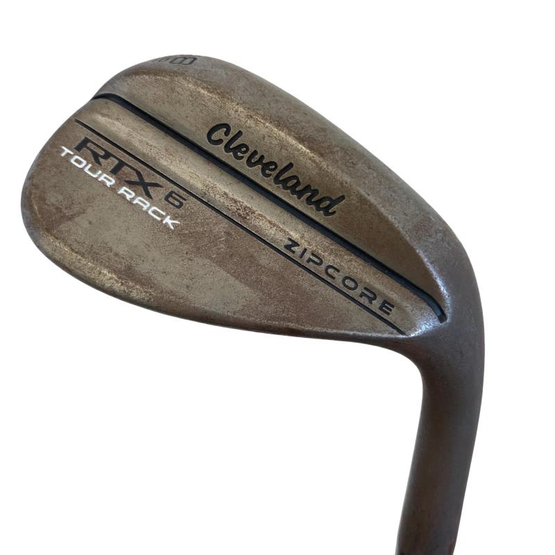【中古】 クリーブランド Cleveland RTX-6 ZIPCORE ツアーラック(ノーメッキ) 58&deg;/10&deg; MID ウェッジ WG 純正特注シャフト (フレックスX) メンズ 男性用 右利き 右用 Dランク ゴルフクラブ｜ゴルフパートナー 中古クラブ店