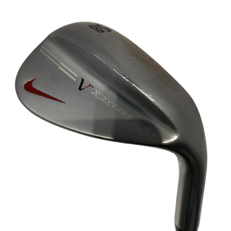 【中古】 ナイキ VR X3X GROOVES 58°/10°(トゥスウィープ) ウェッジ WG Dynamic Gold (フレックスS) メンズ 男性用 右利き 右用 Cランク ゴルフクラブ