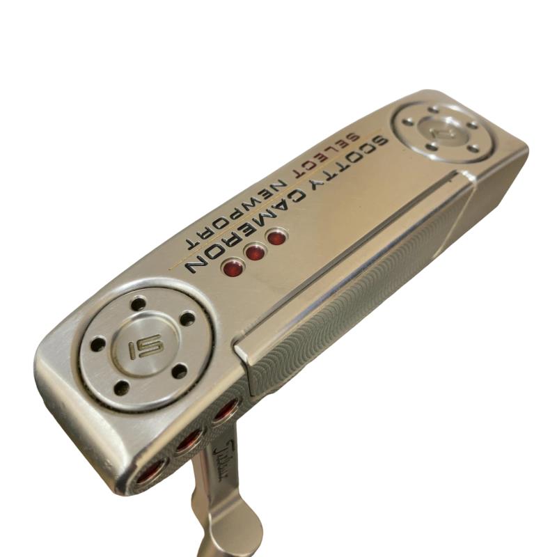 【中古】 タイトリスト SCOTTY CAMERON select NEWPORT(2018) 34インチ パター PT スチール (フレックスその他) メンズ 男性用 右利き 右用 Cランク ゴルフクラブ｜ゴルフパートナー 中古クラブ店