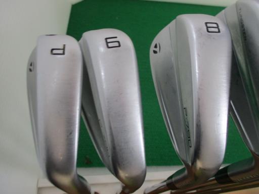 【中古】 テーラーメイド Taylor Made P・790(2023) 8S アイアンセット IR 純正特注シャフト (フレックスS) メンズ 男性用 右利き 右用 Cランク ゴルフクラブ