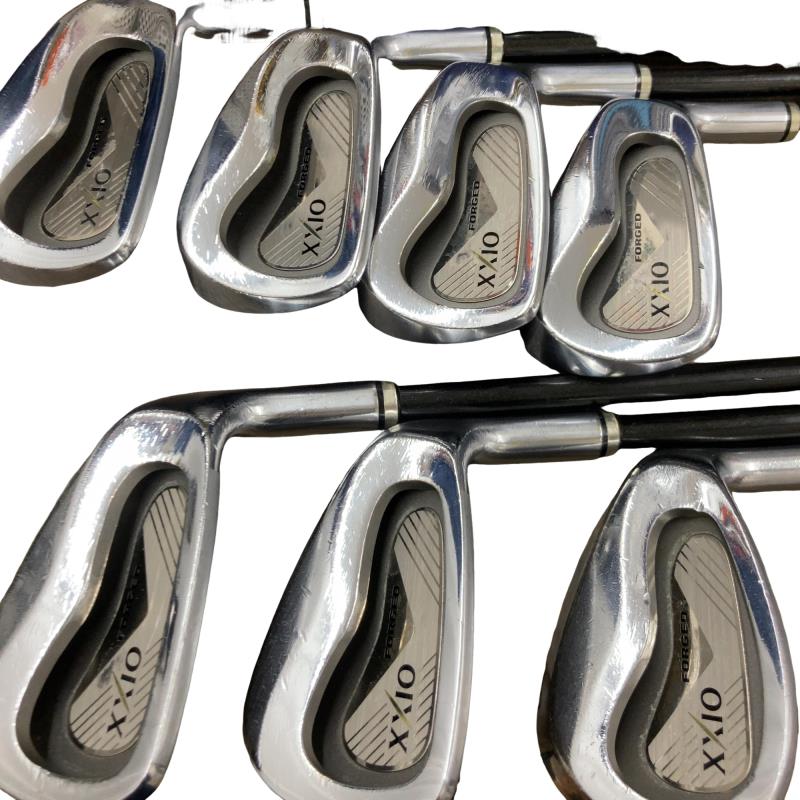 【中古】 ダンロップ XXIO FORGED 8S アイアンセット IR XXIO MX1000 (フレックスR) メンズ 男性用 右利き 右用 Dランク ゴルフクラブ