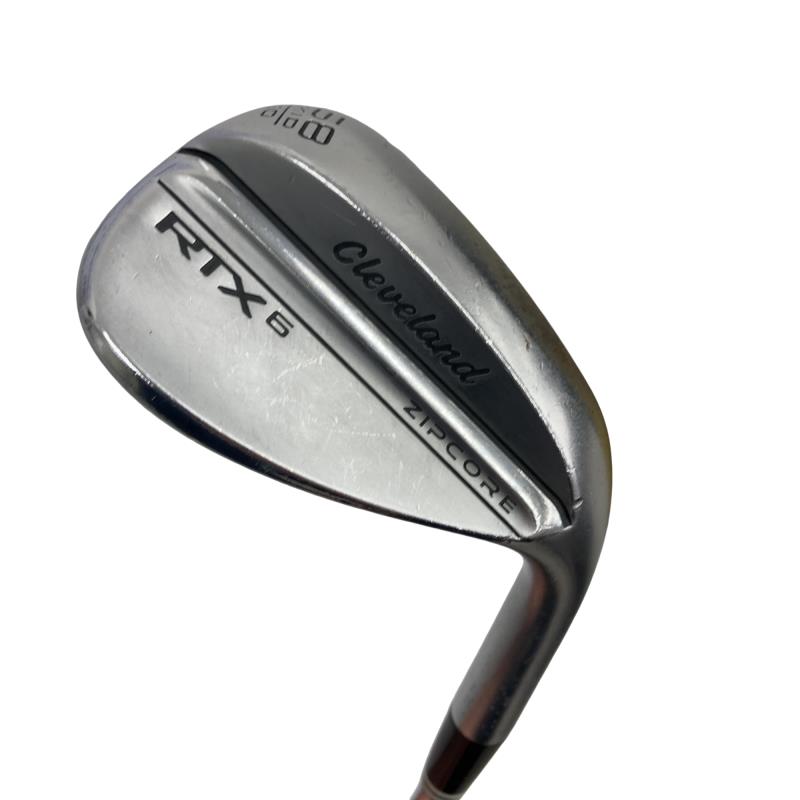 【中古】 クリーブランド Cleveland RTX-6 ZIPCORE ツアーサテン 58°/10° MID ウェッジ WG リシャフト (フレックスその他) メンズ 男性用 右利き 右用 Dランク ゴルフクラブ