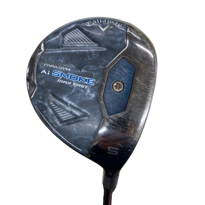 【中古】 キャロウェイ PARADYM Ai SMOKE MAX FAST 5W フェアウェイウッド FW TENSEI 40 for CW(Ai SMOKE FW) (フレックスS) メンズ 男性用 右利き 右用 Cランク ゴルフクラブ