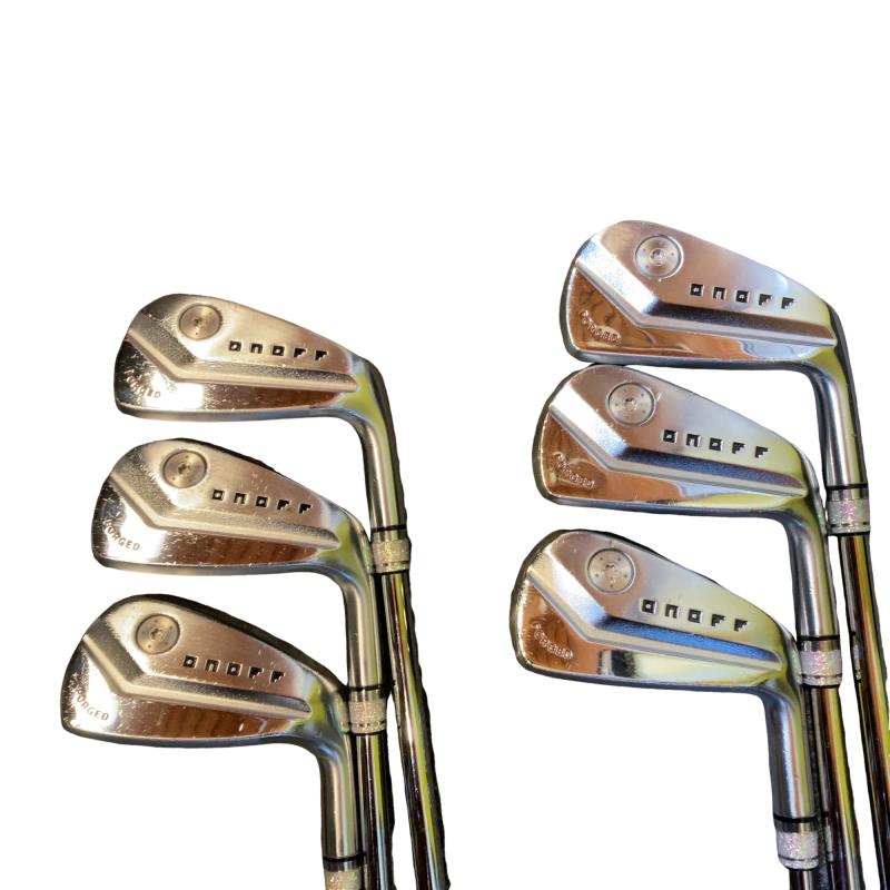 【中古】 ダイワ(グローブライド) ONOFF FORGED(2022) KURO 7S アイアンセット IR リシャフト (フレックスその他) メンズ 男性用 右利き 右用 Dランク ゴルフクラブ｜ゴルフパートナー 中古クラブ店