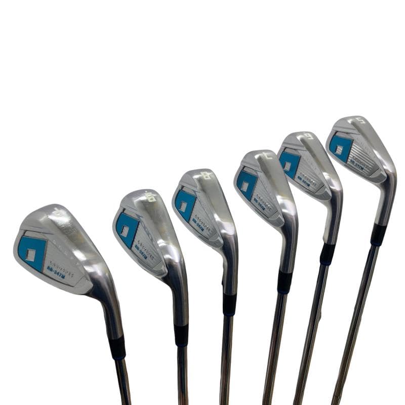 【中古】 ダイワ(グローブライド) ONOFF LABOSPEC RB-247M 6S アイアンセット IR 純正特注シャフト (フレックスS) メンズ 男性用 右利き 右用 Cランク ゴルフクラブ