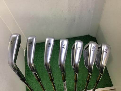 【中古】 ピン i210 8S アイアン仕掛ける IR NS PRO MODUS3 TOUR120 (フレックスS) メンズ 成人男性用 右利き 右用 D序列付ける ゴルフ野球クラブ