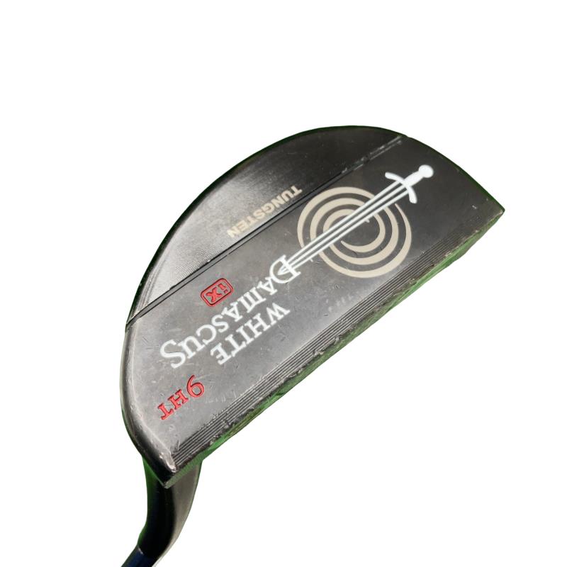 【中古】 オデッセイ WHITE DAMASCUS ix #9HT 34in パター PT スチール写真 (フレックス余分の物) メンズ 成人男性用 右利き 右用 D序列付ける ゴルフ野球クラブ クラブ-スポーツ・アウトドア-パター