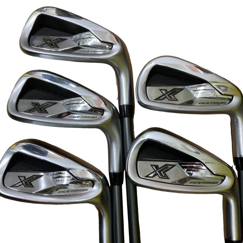 【中古】 ダンロップ XXIO(2024) eks 5S アイアン仕掛ける IR Miyazaki AX-3(IR) (フレックスS) メンズ 成人男性用 右利き 右用 C価値づける ゴルフ野球クラブ