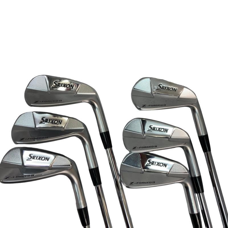 【中古】 ダンロップ SRIXON Z-FORGED II 6S アイアンセット IR 純正特注シャフト (フレックスR) メンズ 男性用 右利き 右用 Bランク ゴルフクラブ