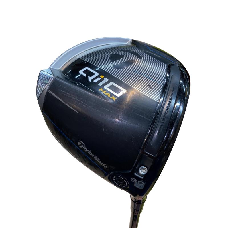 【中古】 テーラーメイド Qi10 MAX 9° ドライバー DR 純正特注シャフト (フレックスX) メンズ 男性用 右利き 右用 Cランク ゴルフクラブ 34,709円