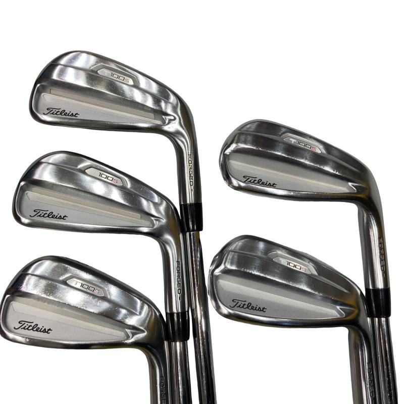 【中古】 タイトリスト Titleist T100S(2021) 5S アイアン仕掛ける IR NS PRO MODUS3 TOUR115 (フレックスS) メンズ 成人男性用 右利き 右用 C価値づける ゴルフ野球クラブ