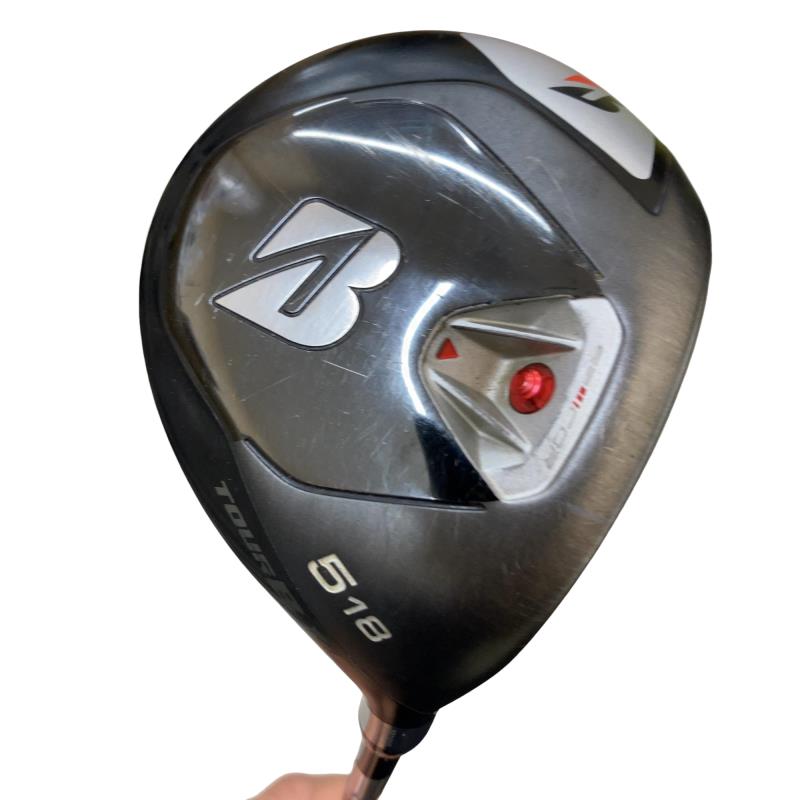【中古】 ブリヂストン TOUR B X-F 5W フェアウェイウッド FW 純然たる特注矢がら (フレックスX) メンズ 成人男性用 右利き 右用 D位置づける ゴルフ野球クラブ