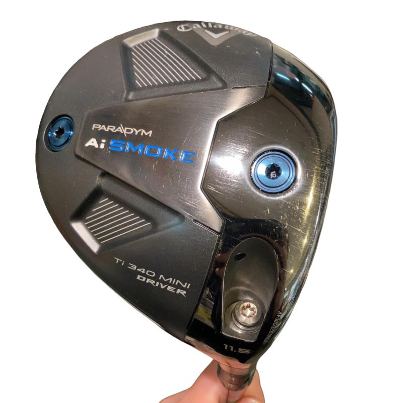 【中古】 キャロウェイ PARADYM Ai SMOKE Ti 340 MINI 11.5° １番ウッド DR TENSEI 60 for CW(Ai SMOKE DR) (フレックスS) メンズ 成人男性用 右利き 右用 B価値づける ゴルフ野球クラブ