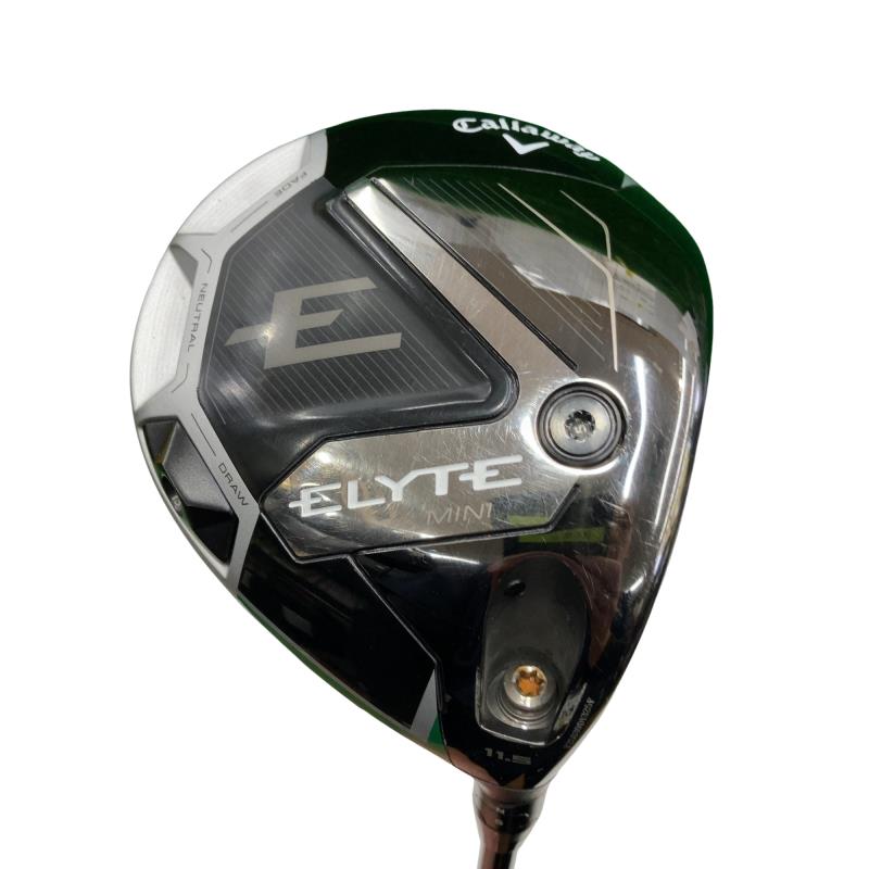 【中古】 キャロウェイ ELYTE MINI DRIVER 11.5° ドライバー DR TENSEI GREEN 60 for CW(ELYTE DR) (フレックスS) メンズ 男性用 右利き 右用 Cランク ゴルフクラブ|ゴルフパートナー 中古クラブ店