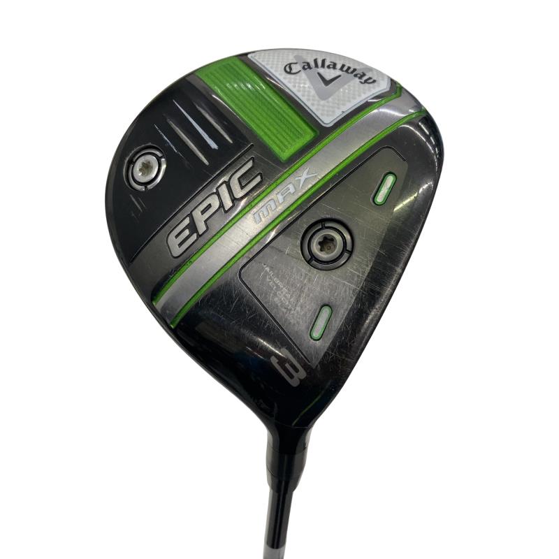 【中古】 キャロウェイ EPIC MAX 3W フェアウェイウッド FW Diamana 40 for CW(2021 EPIC FW) (フレックスS) メンズ 男性用 右利き 右用 Cランク ゴルフクラブ