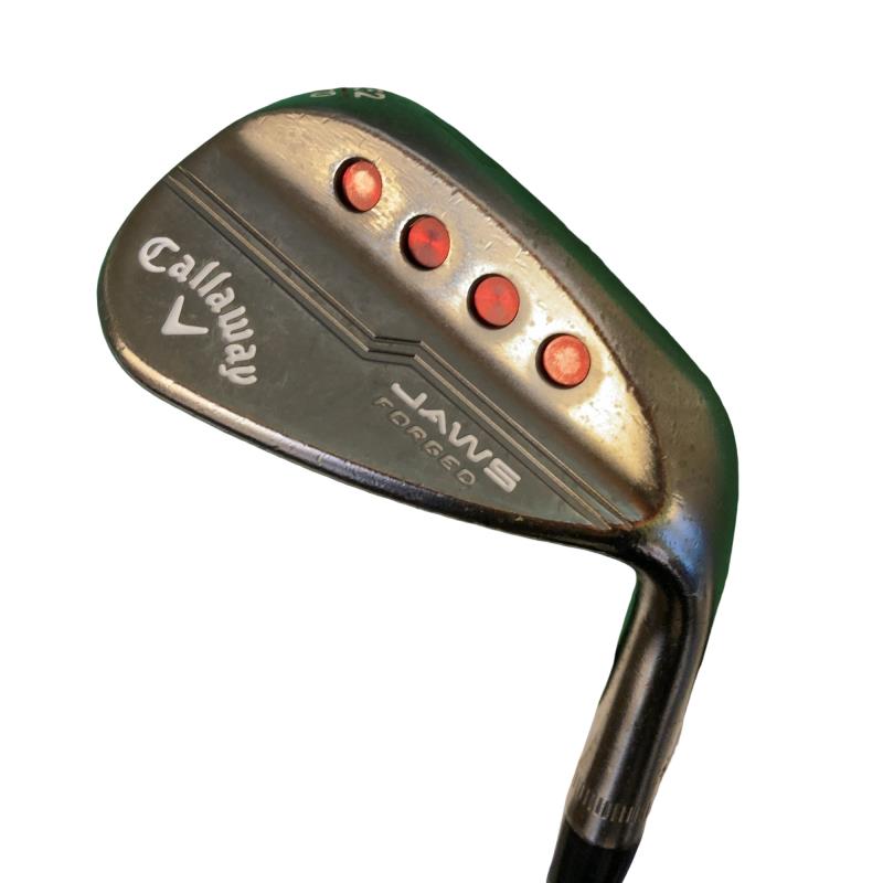 【中古】 キャロウェイ JAWS FORGED ツアーグレー 52°/10° ウェッジ WG Dynamic Gold (フレックスS) メンズ 男性用 右利き 右用 Dランク ゴルフクラブ