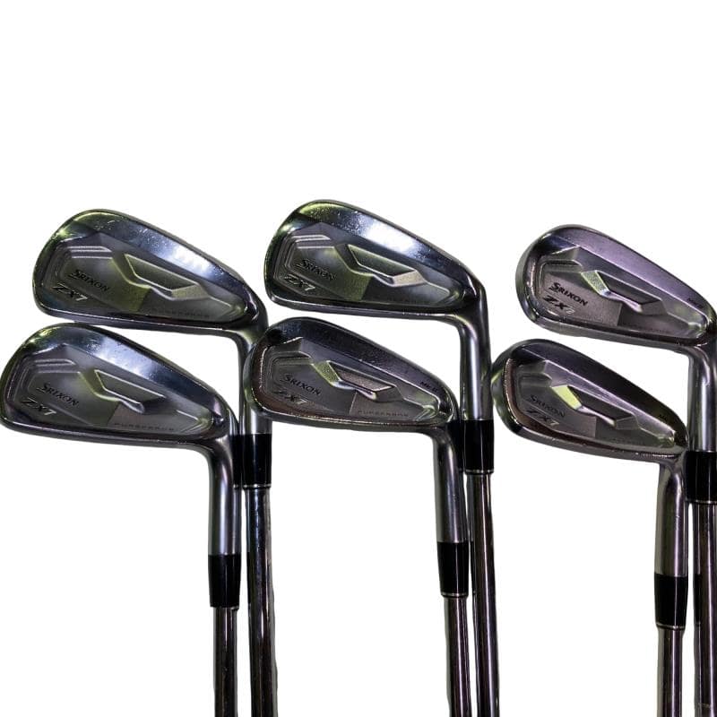 【中古】 ダンロップ SRIXON ZX7 Mk II 6S アイアンセット IR 純正特注シャフト (フレックスS) メンズ 男性用 右利き 右用 Cランク ゴルフクラブ｜ゴルフパートナー 中古クラブ店