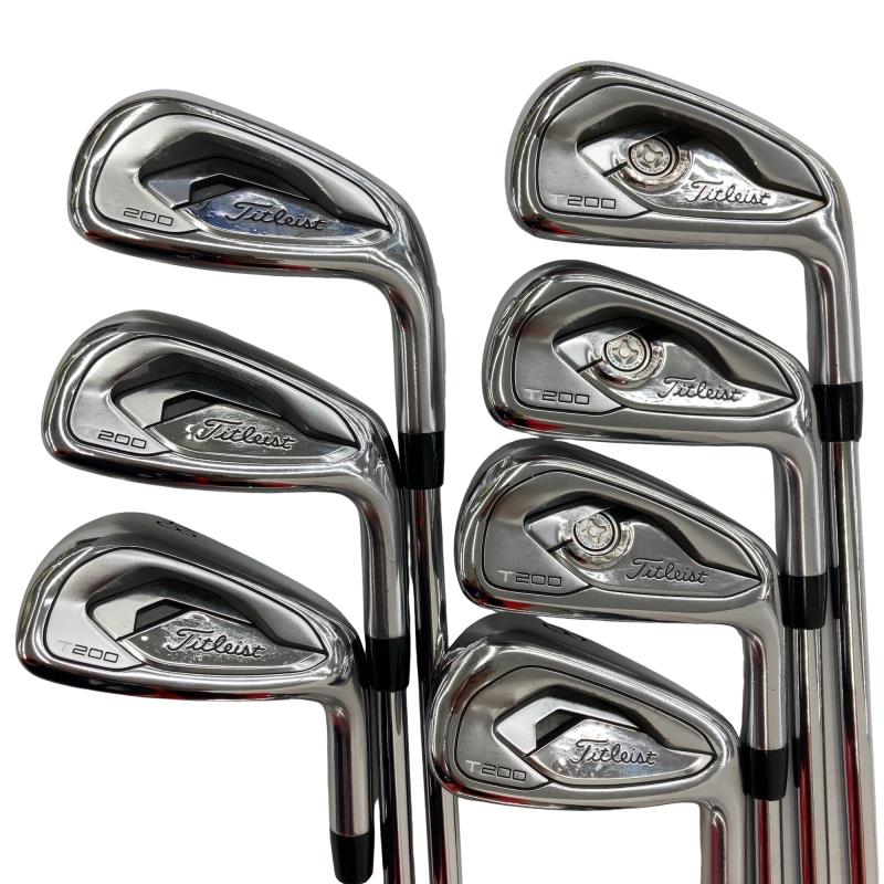 【中古】 タイトリスト Titleist T200 8S アイアン仕掛ける IR 完全無欠特注立て坑 (フレックスX) メンズ 成人男性用 右利き 右用 C価値づける ゴルフ野球クラブ
