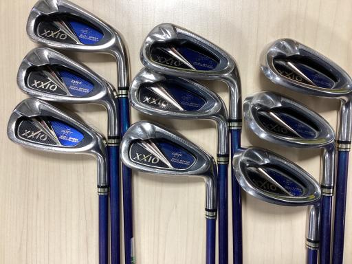 【中古】 ダンロップ XXIO(2014) 9S アイアン仕掛ける IR XXIO MP800(アイアン) (フレックスSR) メンズ 成人男性用 右利き 右用 D序列付ける ゴルフ野球クラブ