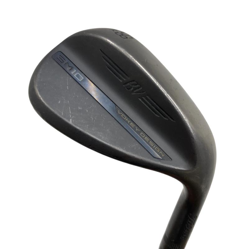 【中古】 タイトリスト VOKEY SPIN MILLED SM10 ジェットブラック 58°/14°K ウェッジ WG Dynamic Gold (フレックスS) メンズ 男性用 右利き 右用 Cランク ゴルフクラブ