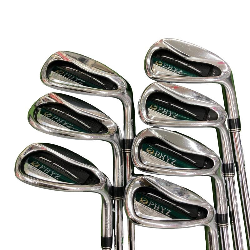 【中古】 ブリヂストン PHYZ(2016) 7S アイアン仕掛ける IR NS PRO ZELOS 8 (フレックスS) メンズ 成人男性用 右利き 右用 C序列付ける ゴルフ野球クラブ