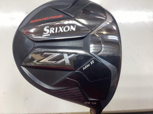 【中古】 ダンロップ SRIXON ZX Mk II 3W フェアウェイウッド FW 完全無欠特注立て坑 (フレックスS) メンズ 成人男性用 右利き 右用 C序列付ける ゴルフ野球クラブ フェアウェイウッド-ゴルフ-スポーツ・アウトドア