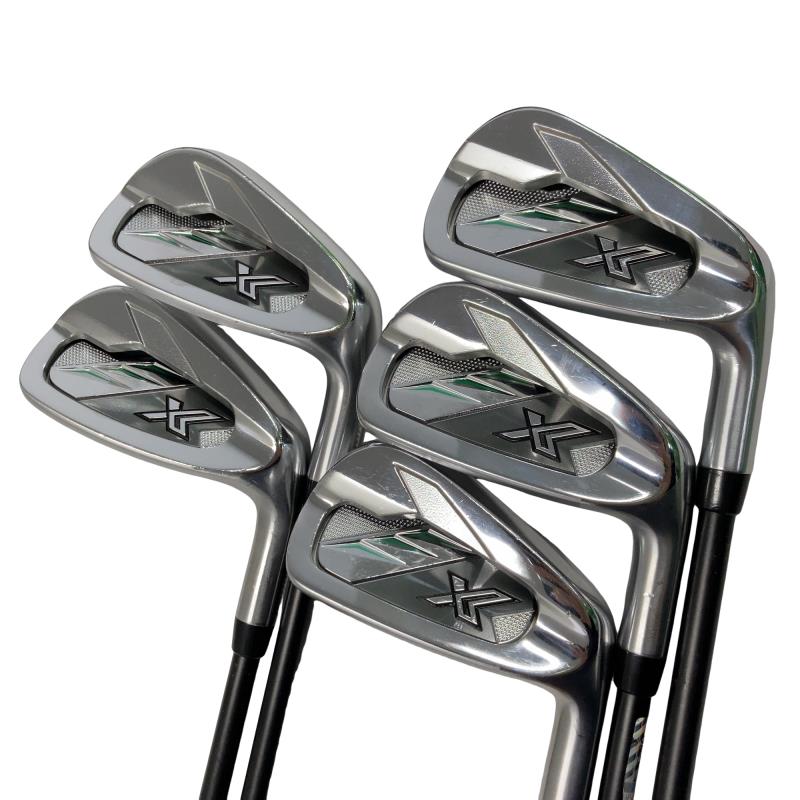 【中古】 ダンロップ XXIO(2022) eks 5S アイアンセット IR Miyazaki AX-2(IR) (フレックスSR) メンズ 男性用 右利き 右用 Cランク ゴルフクラブ|ゴルフパートナー 中古クラブ店