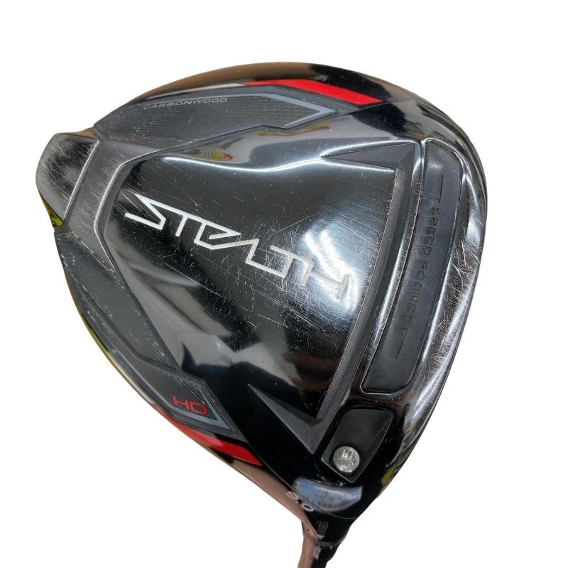【中古】 テーラーメイド STEALTH HD 9° ドライバー DR TENSEI RED TM50(STEALTH DR) (フレックスS) メンズ 男性用 右利き 右用 Cランク ゴルフクラブ