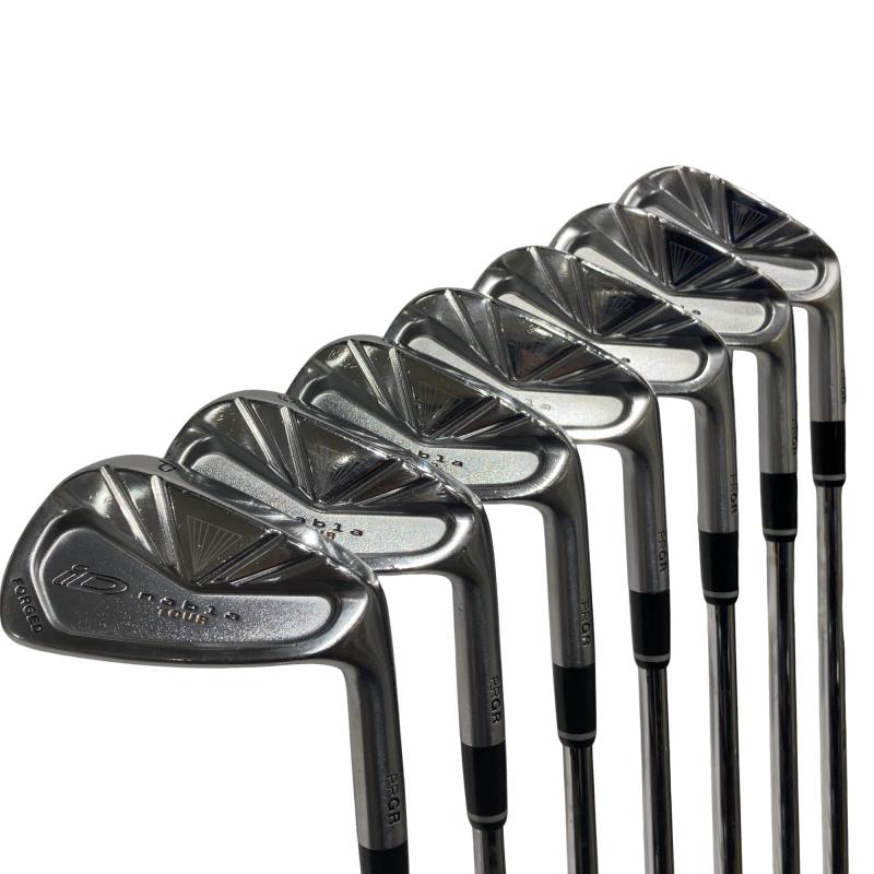 【中古】 プロギア iD nabla TOUR 7S アイアンセット IR Dynamic Gold (フレックスS) メンズ 男性用 右利き 右用 Cランク ゴルフクラブ