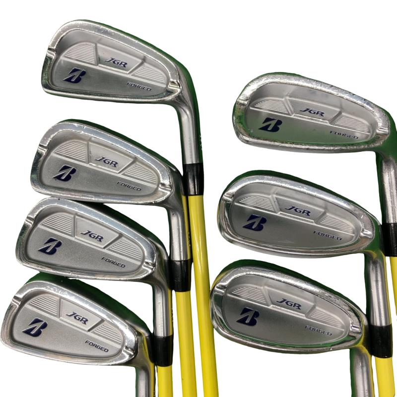 【中古】 ブリヂストン BRIDGESTONE JGR FORGED 8S アイアン書き割り IR Tour AD J16-11I (フレックスS) メンズ 成人男性用 右利き 右用 D序列付ける ゴルフ野球クラブ