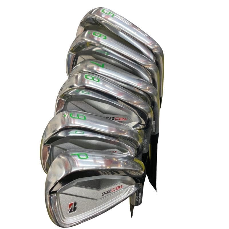 【中古】 ブリヂストン BRIDGESTONE 242CB+ 6S アイアンセット IR Diamana Thump iB70 (フレックスS) メンズ 男性用 右利き 右用 Cランク ゴルフクラブ