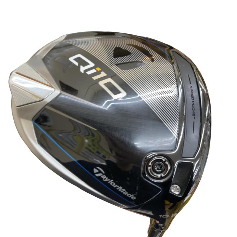 【中古】 テーラーメイド Qi10 10.5° ドライバー DR リシャフト (フレックスその他) メンズ 男性用 右利き 右用 Bランク ゴルフクラブ