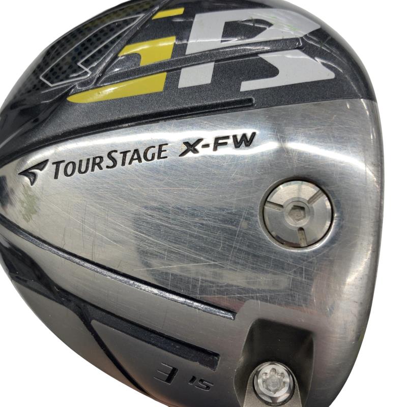 【中古】 ブリヂストン TOURSTAGE X-FW GR(2014) 3W フェアウェイウッド FW Tour AD B14-03w (フレックスSR) メンズ 男性用 右利き 右用 Cランク ゴルフクラブ