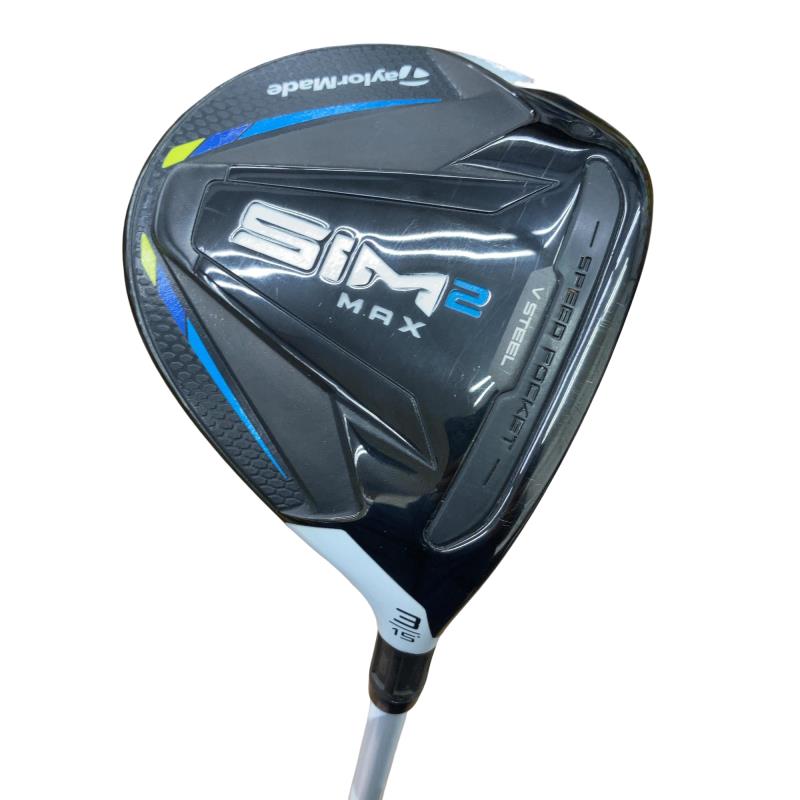 【中古】 テーラーメイド SIM2 MAX 3W フェアウェイウッド FW Speeder 661 EVOLUTION VII (フレックスS) メンズ 男性用 右利き 右用 Cランク ゴルフクラブ
