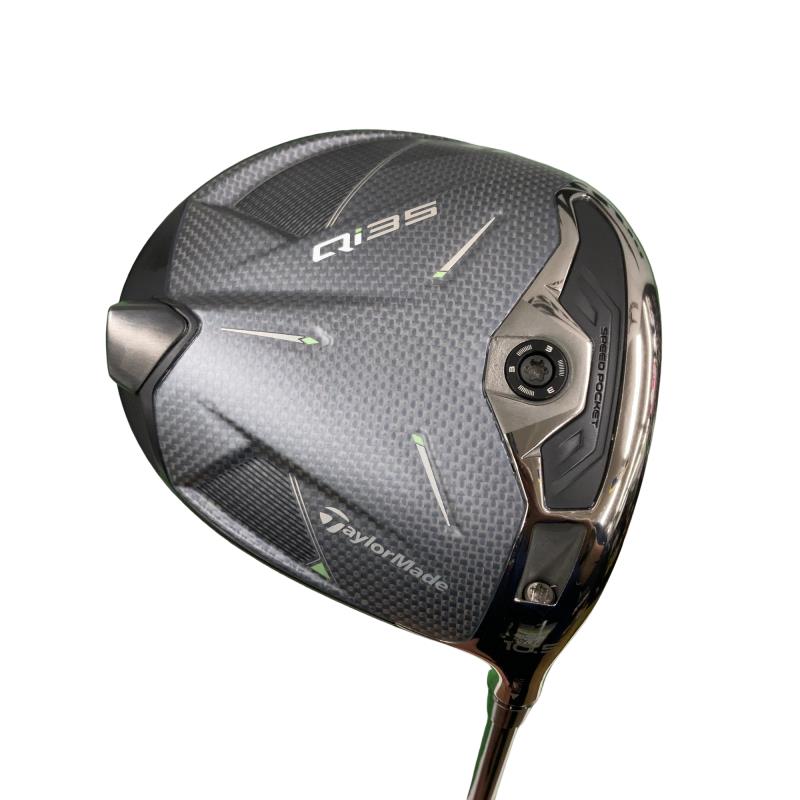 【中古】 テーラーメイド Qi35 10.5° ドライバー DR 純正特注シャフト (フレックスS) メンズ 男性用 右利き 右用 Bランク ゴルフクラブ