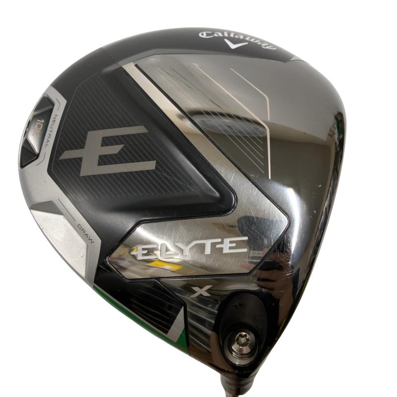 【中古】 キャロウェイ ELYTE X 10Kバージョン 10.5&deg; ドライバー DR VENTUS GREEN 50 for CW(ELYTE DR) (フレックスS) メンズ 男性用 右利き 右用 Cランク ゴルフクラブ｜ゴルフパートナー 中古クラブ店
