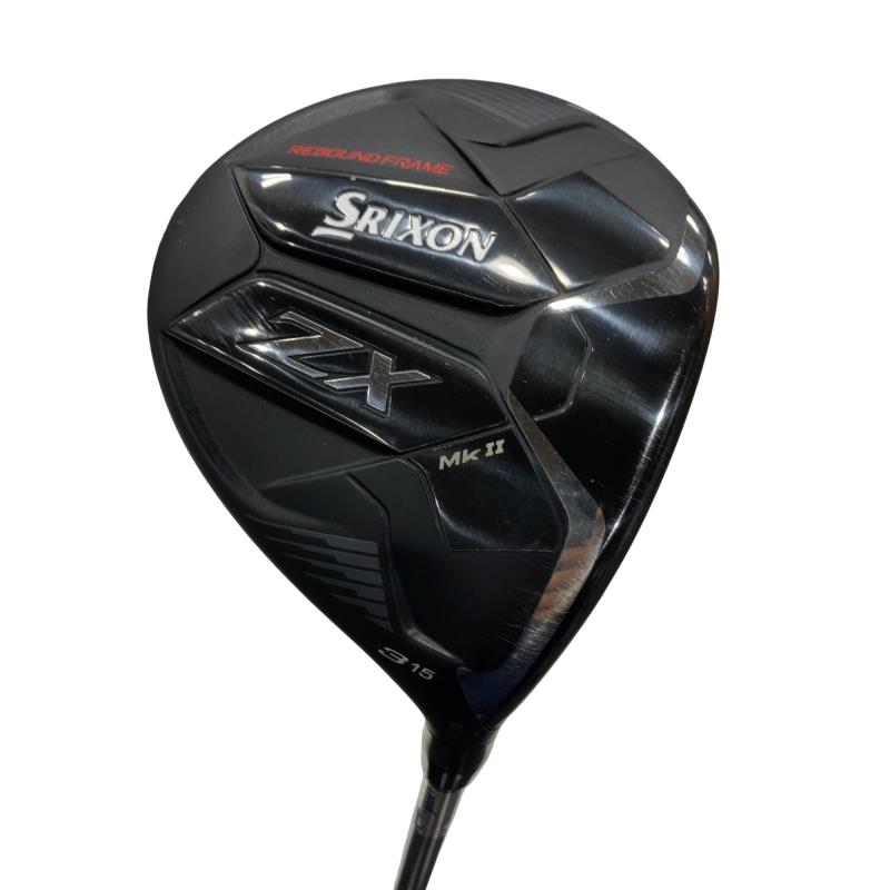 【中古】 ダンロップ SRIXON ZX Mk II 3W フェアウェイウッド FW Diamana ZX-II 50 (フレックスS) メンズ 男性用 右利き 右用 Cランク ゴルフクラブ