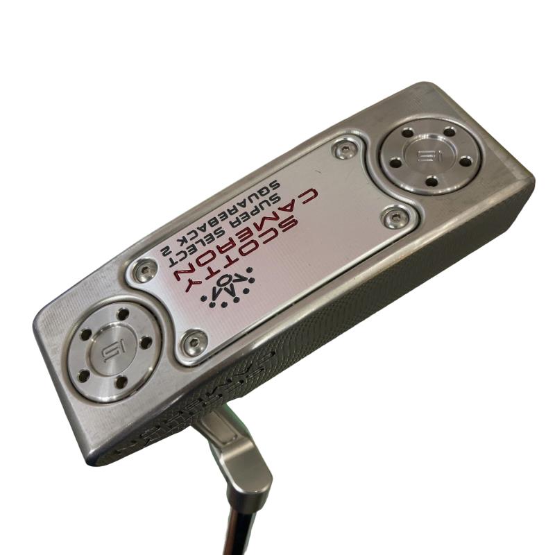 【中古】 タイトリスト SCOTTY CAMERON SUPER SELECT SQUAREBACK 2 34インチ パター PT スチール (フレックスその他) メンズ 男性用 右利き 右用 Bランク ゴルフクラブ