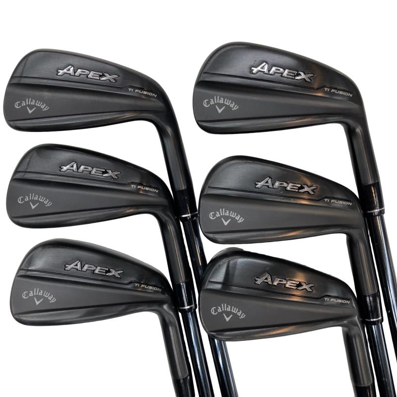 【中古】 キャロウェイ APEX Ti FUSION 6S アイアン書き割り IR 純然たる特注矢がら (フレックスS) メンズ 成人男性用 右利き 右用 C位置づける ゴルフ野球クラブ