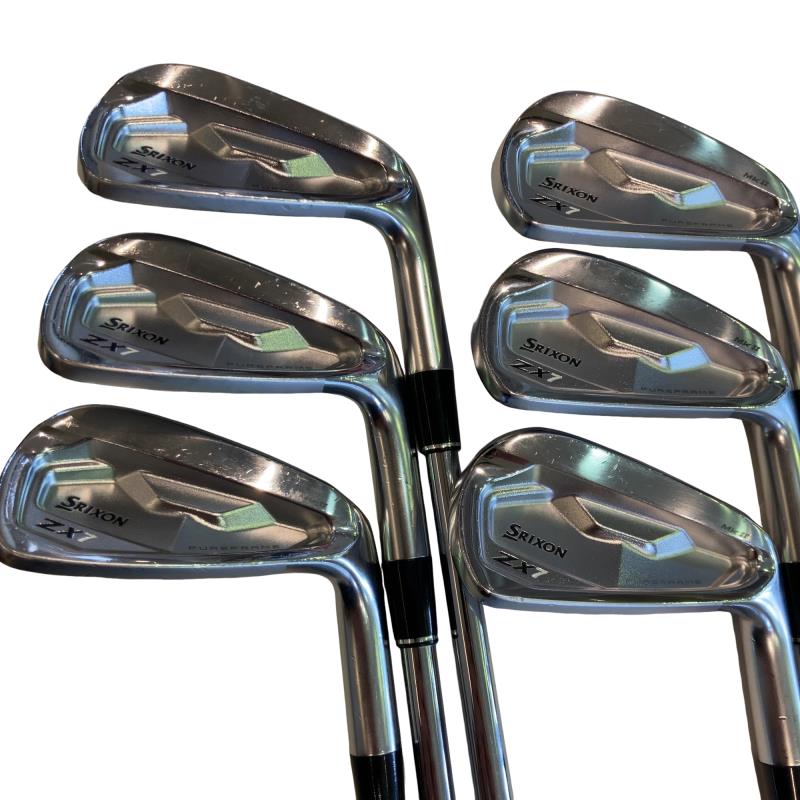 【中古】 ダンロップ SRIXON ZX7 Mk II  6S アイアン書き割り IR リシャフト (フレックス余分の物) メンズ 成人男性用 右利き 右用 C位置づける ゴルフ野球クラブ