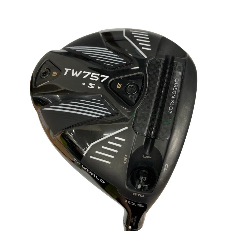 【中古】 本間ゴルフ TOUR WORLD TW757 S 10.5° ドライバー DR VIZARD for TW757(DR) (フレックスS) メンズ 男性用 右利き 右用 Cランク ゴルフクラブ|ゴルフパートナー 中古クラブ店