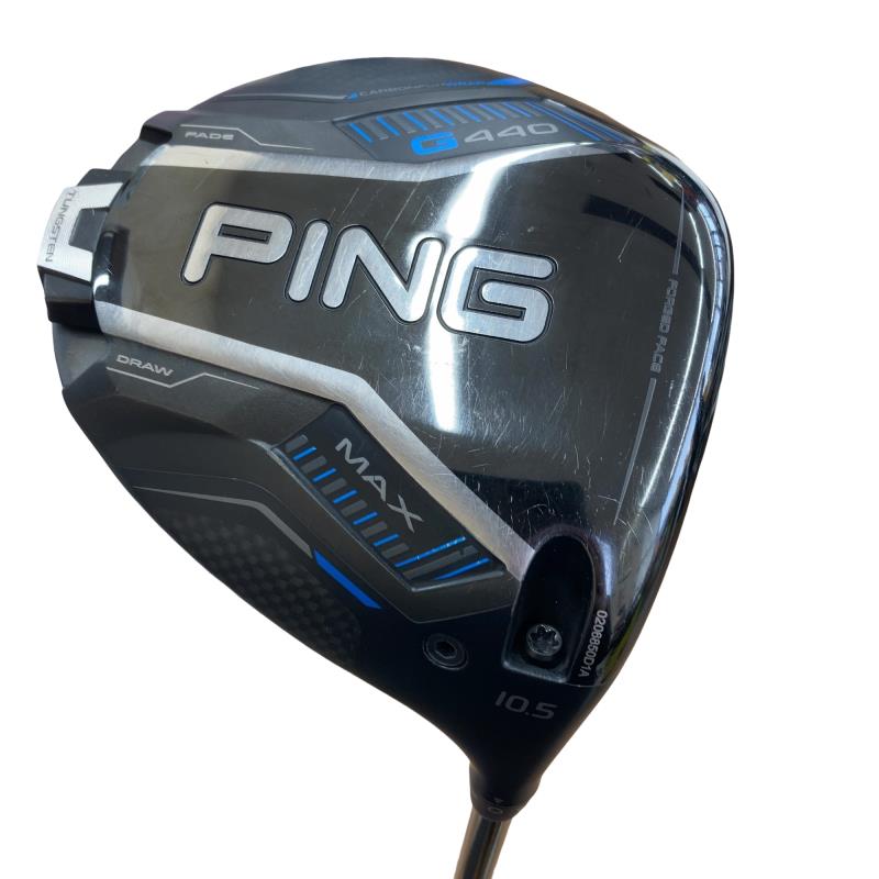 【中古】 ピン G440 MAX 10.5° １番ウッド DR PING TOUR 2.0 CHROME 65(DR) (フレックスS) メンズ 成人男性用 右利き 右用 C序列付ける ゴルフ野球クラブ