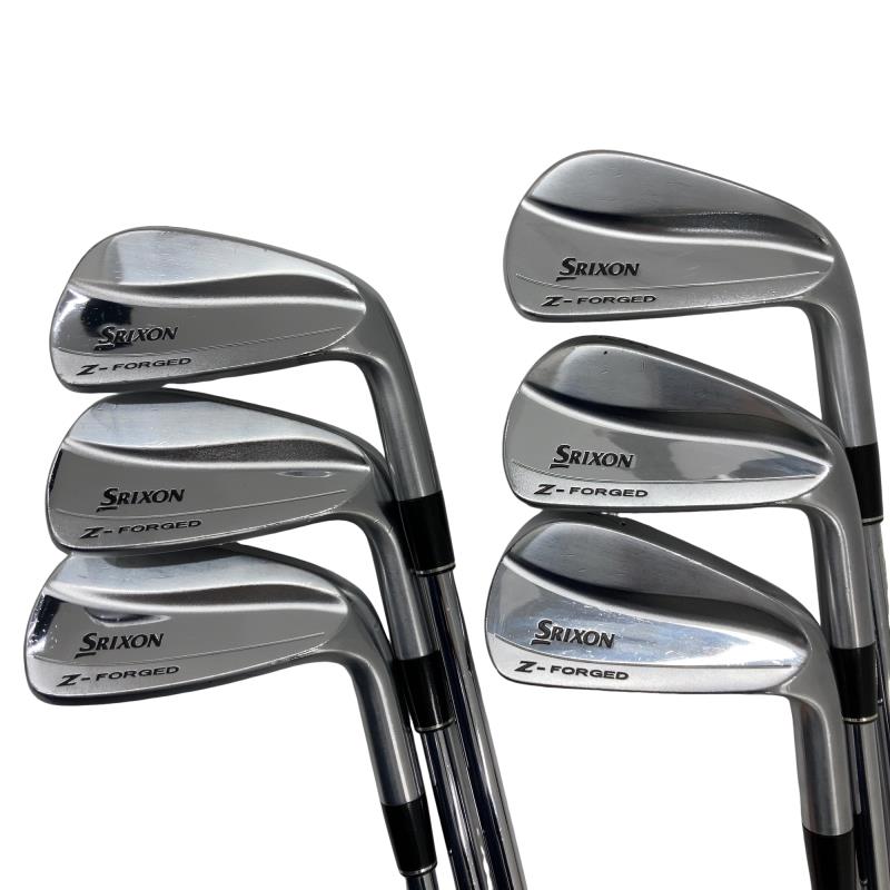 【中古】 ダンロップ SRIXON Z-FORGED 6S アイアンセット IR Dynamic Gold D.S.T (フレックスX) メンズ 男性用 右利き 右用 Cランク ゴルフクラブ|ゴルフパートナー 中古クラブ店