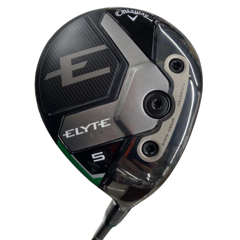 【中古】 キャロウェイ ELYTE ◆◆◆ 5W フェアウェイウッド FW 純然たる特注矢がら (フレックスS) メンズ 成人男性用 右利き 右用 C位置づける ゴルフ野球クラブ