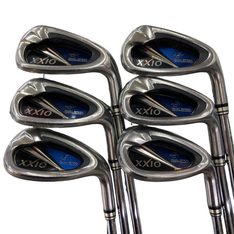 【中古】 ダンロップ XXIO(2014) 6S アイアン書き割り IR NS PRO 900GH D.S.T for XXIO (フレックスS) メンズ 成人男性用 右利き 右用 D序列付ける ゴルフ野球クラブ